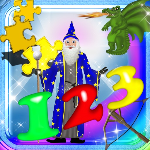 123 Numbers Magical Kingdom - Count Learning Experience All In One Games Collection