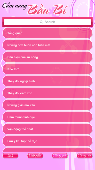 Screenshot #2 pour Cẩm Nang Bầu Bí