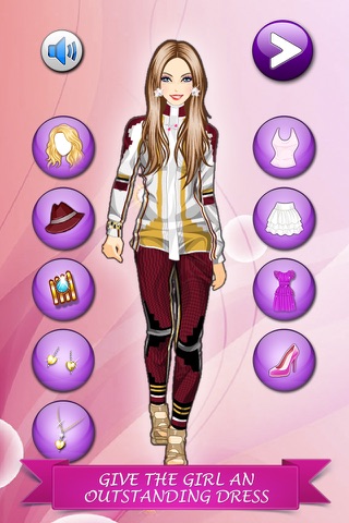 Dressup! Olympic Girl Makeover - Fashion makeover game for girls and kids about a real star girl screenshot 3