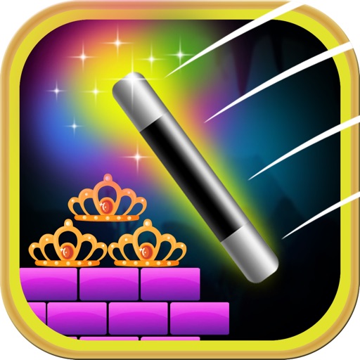 Princess Carnival Magic Wand Catapult -  Hit the Tiara Free icon