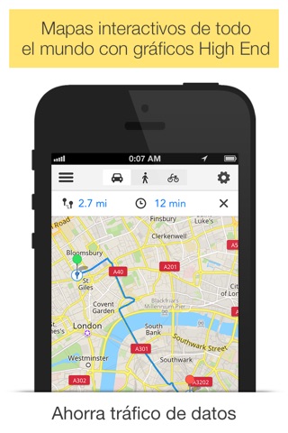 ForeverMap 2 - Worldwide Offline Maps and Online Maps (Americas Edition) screenshot 3
