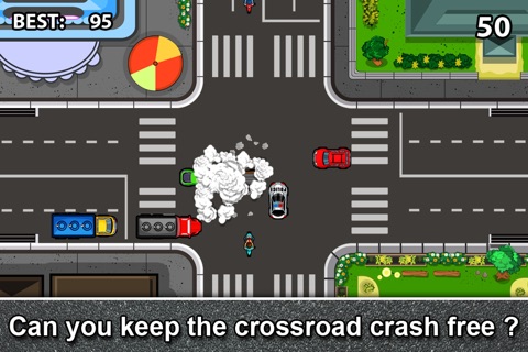 Crossroad - Control Traffic At Rush Hour - Avoid Car Crashes screenshot 3