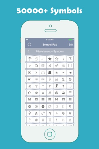 Symbol Keyboard-Character Pad screenshot 2
