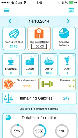 Game screenshot Calorie Counter and Weight Loss Watcher mod apk