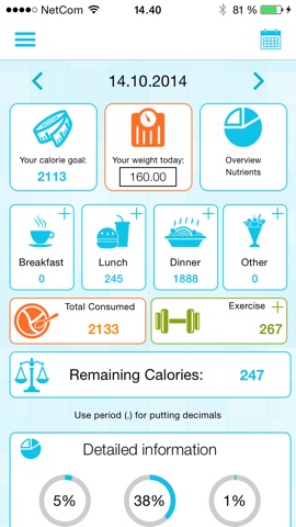 Calorie Counter and Weight Loss Watcherのおすすめ画像1