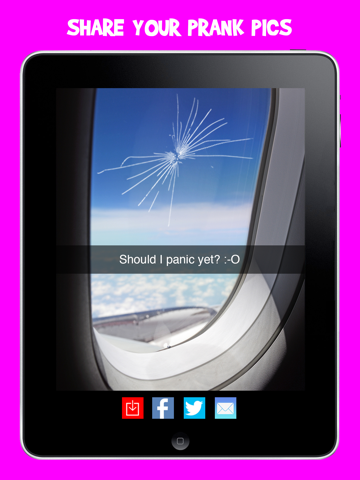 Damage Cam - Fake Prank Photo Editor Booth iPad screenshot 4 - Entertainment app