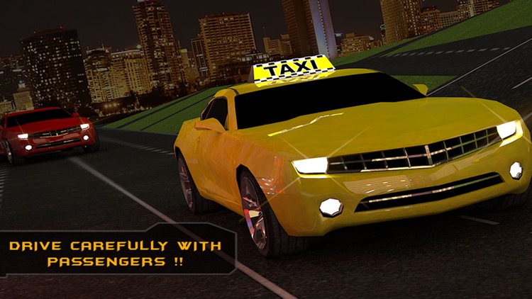 Sports Car Taxi Simulator 3D screenshot-4