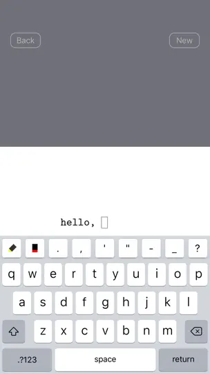 Capture d'écran de Write Only sur iPhone 1