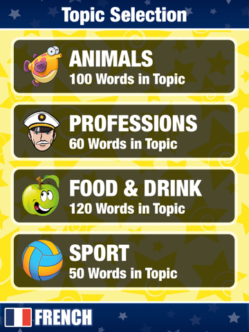 Screenshot #4 pour Learn French Words - Free Language Study App for Travel in France