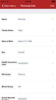 family medical history iphone screenshot 3