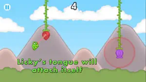 Licky Toad - Endless Arcade Swinger screenshot #4 for iPhone