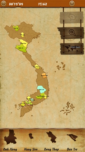 MapPieces: Vietnam - A map puzzle game(圖2)-速報App