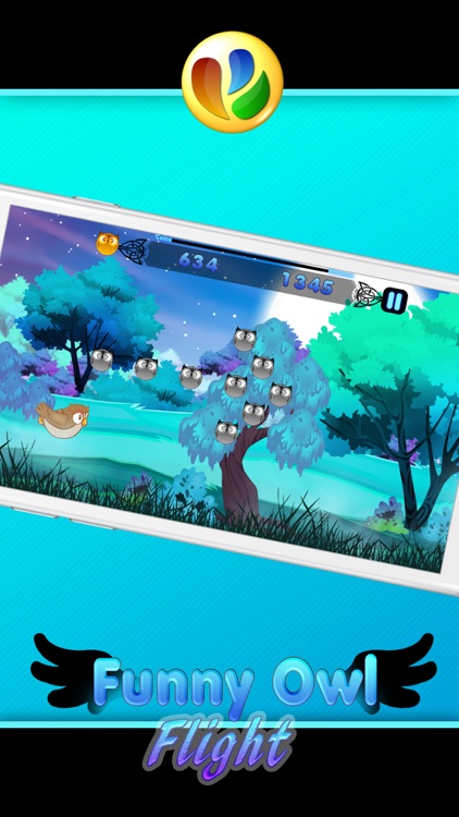 Funny Owl Flight - Free Game For Children screenshot-3