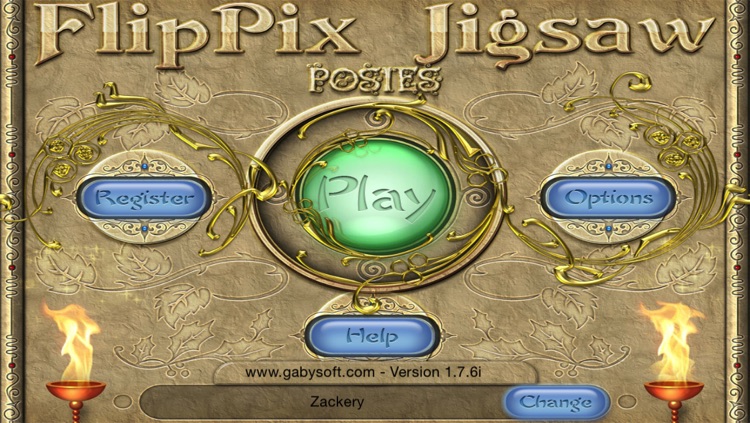 FlipPix Jigsaw - Posies