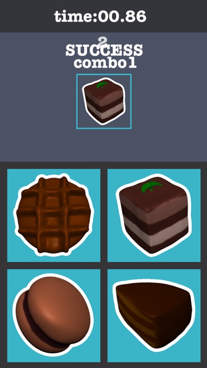 Match The Four Chocolate