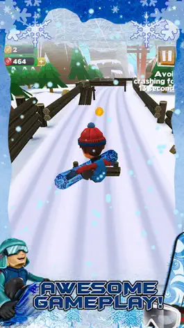 Game screenshot 3D Экстремальный сноубординг веселой mod apk