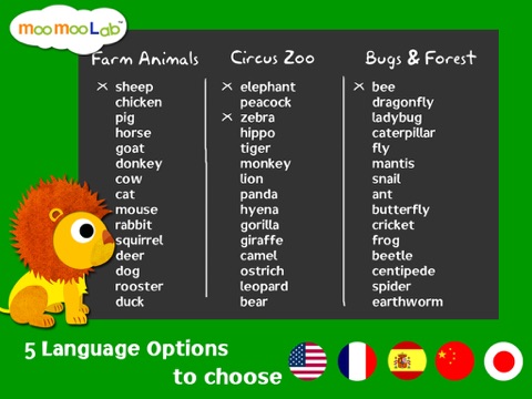 Animal World - Peekaboo Animals, Games and Activities for Baby, Toddler and Preschool Kids iPad screenshot 5 - Education app