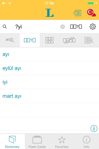 Türkisch <-> Deutsch Wörterbuch Basic screenshot 4