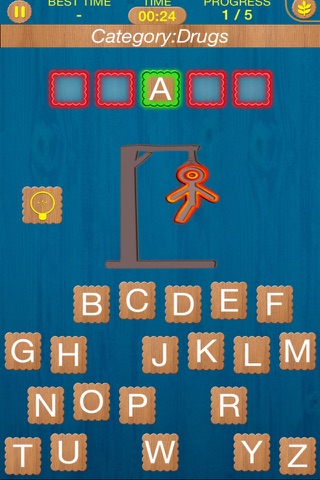 Hangman 2 Free - Ultimate Happy Hang Man Challenged Gaming App screenshot 4