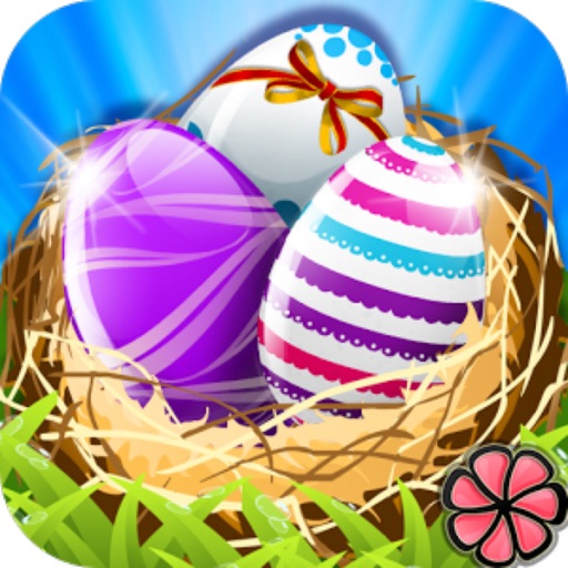 Easter Bunny Eggs - Free Match 3 Happy Egg Hunt Saga, hours of Never Ending Joy Icon