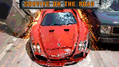 Screenshot #1 pour Survivant de course de voiture - une course de la circulation des voitures pour être un roadkill zombie et d'éviter la poursuite de la police