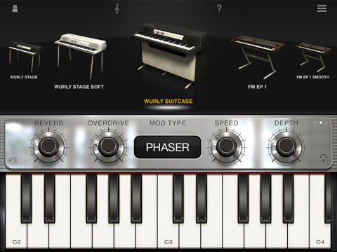 Screenshot #6 pour iLectric Piano for iPad