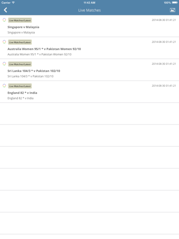 Screenshot #5 pour Live Cricket Scores & News