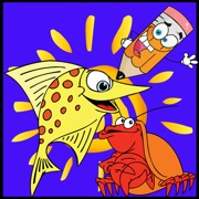 ‎Ocean Fish Coloring Pages for Toddlers and Kids