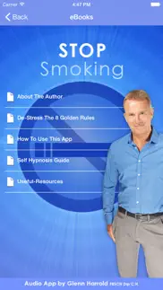 stop smoking forever - hypnosis by glenn harrold iphone screenshot 4