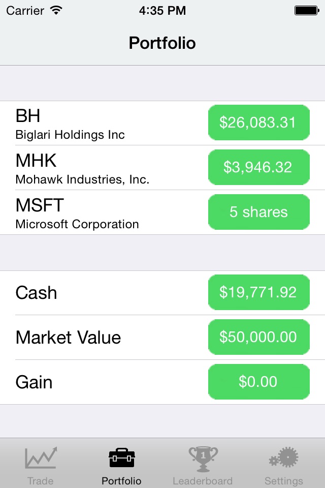 Student Stock Trader screenshot 4