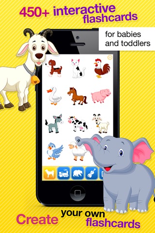 Smart Baby Touch HD - Amazing sounds in toddler flashcards of animals, vehicles, musical instruments and much moreのおすすめ画像1