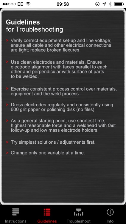 Resistance Spot Welding Troubleshooting