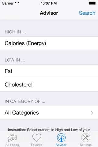 Nutrition Complete screenshot 3