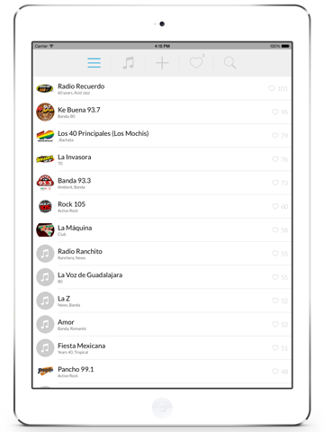 Screenshot #4 pour Radio Mexique