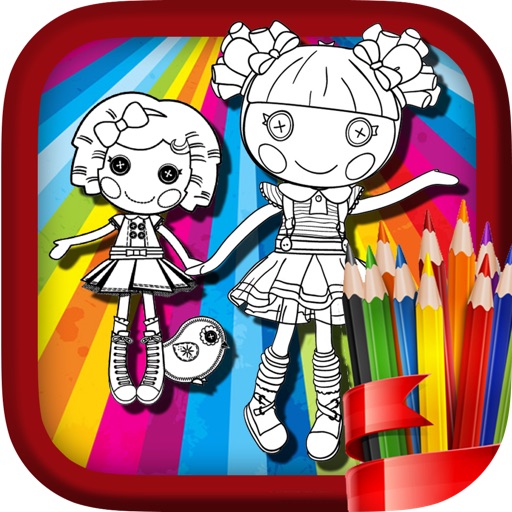 Coloring Book -  Lalaloopsy edition iOS App