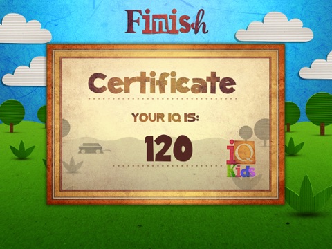 Screenshot #4 pour IQ Kids: test