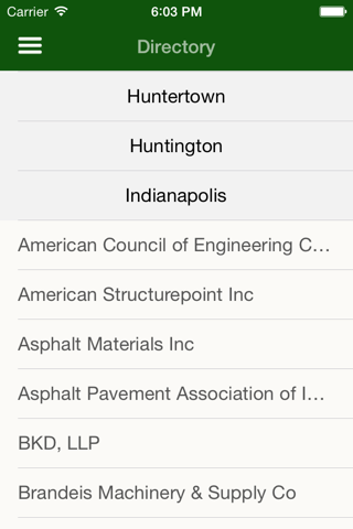 APAI Directory screenshot 2