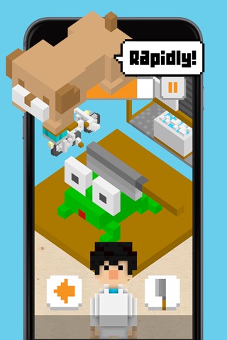 TOFU FIGHT!  | Cut up the tofu rapidly!  An artisan type casual game. screenshot 3