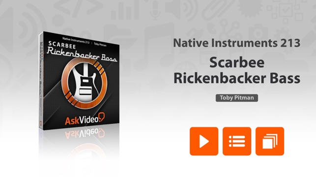 AV for Scarbee Rickenbacker Bass