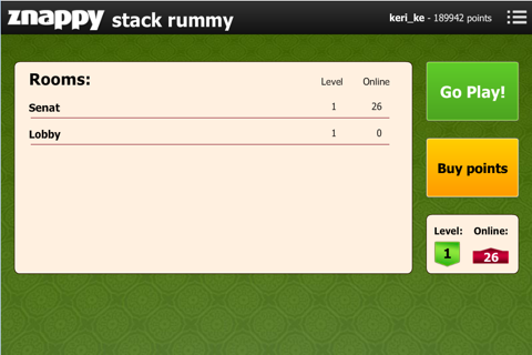 Stack Rummy Znappy screenshot 3