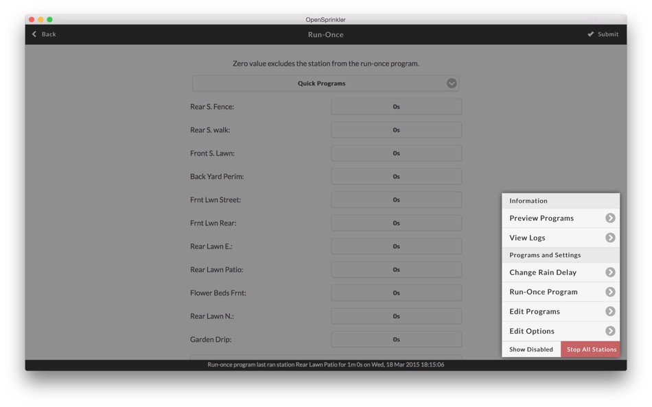 #2. OpenSprinkler (macOS) 来自: OpenThings