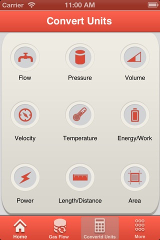 Gas Flow Calculator screenshot 3