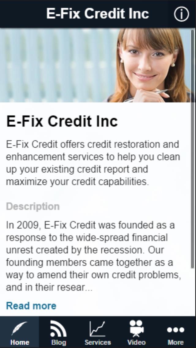 Screenshot #1 pour E-FIX CREDIT INC