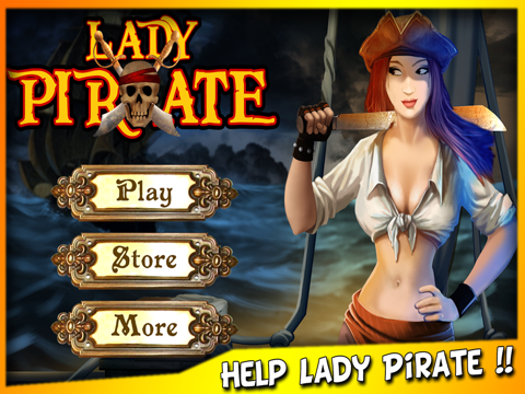 Screenshot #4 pour Lady Pirate - Cursed Ship Run Escape