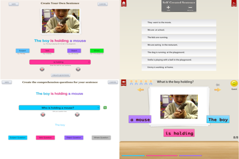 Comprehension Builder - English Language Learning  and Speech Therapy App screenshot 4