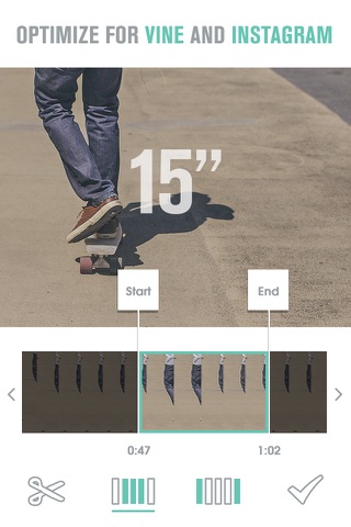 TrimVid - Cut, Remove and Edit Video Length for Vine and Instagram screenshot 4