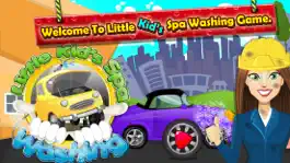 Game screenshot Little Kids car spa and Washing - free kids games mod apk