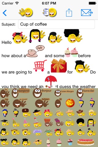 sMaily free  - the funny smiley icon email App with Stickers for WhatsAppのおすすめ画像3