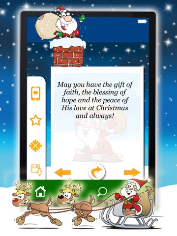 Merry Christmas Greetings - Holiday and Saison's Greetings iPad screenshot 2 - Book app