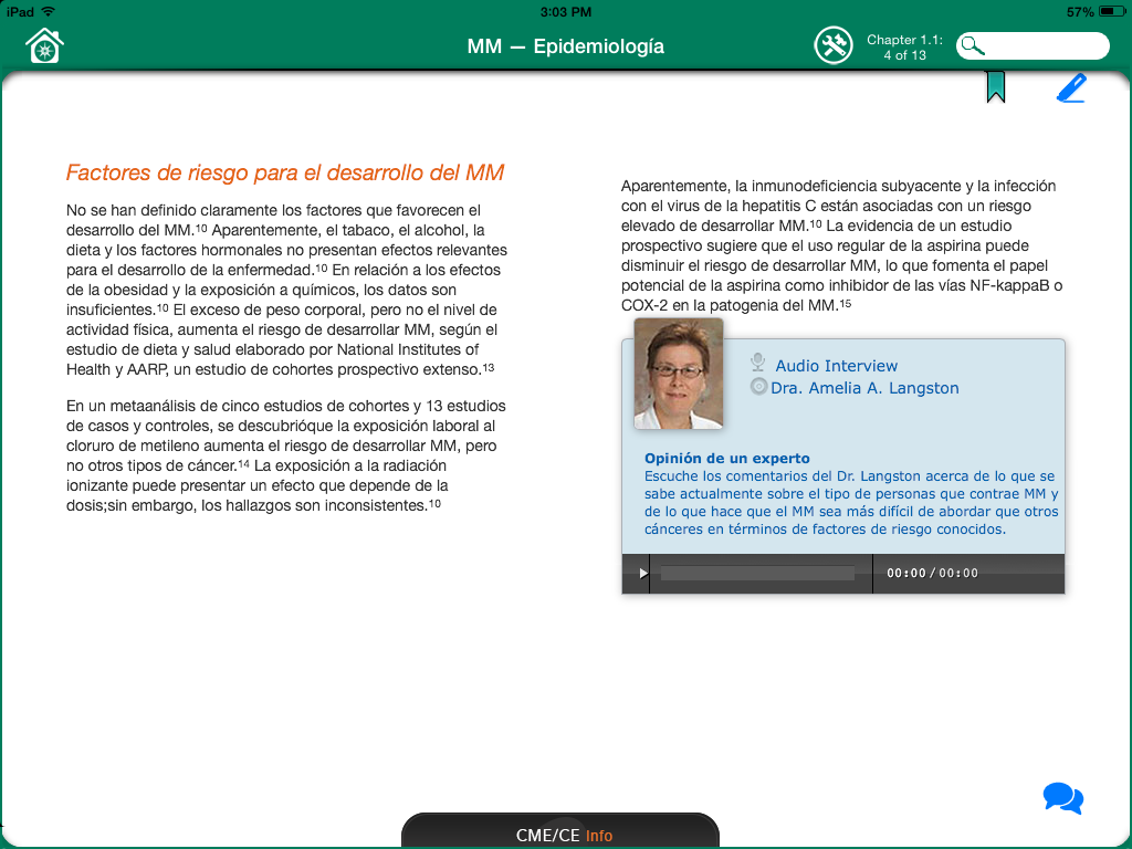 Mieloma Múltiple @Point of Care™